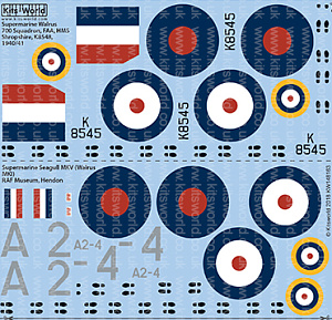 Декаль 1/48 Republic P-47C Supermarine Walrus (Kits-World)