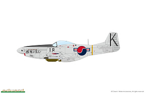 Сборная модель 1/48 North-American F-51D and RF-51D Mustang KOREA DUAL COMBO (Eduard kits)