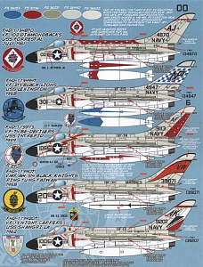 Декаль 1/48 Douglas F4D-1 Skyray 'Fast Fords' (11)  (Furball Aero-Design)