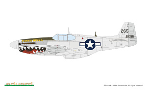 Сборная модель 1/48 North-American P-51B/C Mustang with dorsal fin The ProfiPACK (Eduard kits)