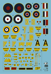 Сборная модель 1/72 Hawker Sea Hurricane Mk.Ib (Arma Hobby) (повреждённая упаковка)
