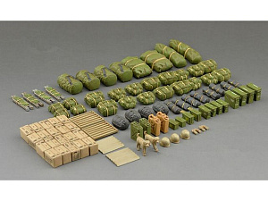 Дополнения 1/35 Набор современного американского снаряжения (Tamiya)