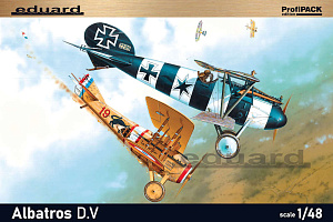 Сборная модель 1/48 Albatros D.V 1/48 ProfiPack edition (Eduard kits)