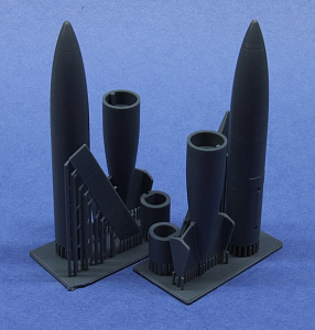 Дополнения из смолы 1/48 Mirage III топливные баки 1300л.2 шт. комплект (KepModels)