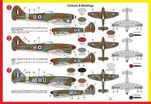 Сборная модель 1/72 Hawker Tempest F.6 "Over Egypt" (Kovozavody Prostejov)