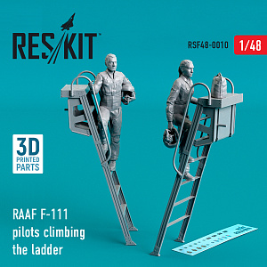 Дополнения из смолы 1/48 RAAF General-Dynamics F-111 pilots climbing the ladder (2 pcs)  (ResKit)