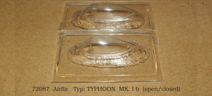 Вакуформованный фонарь 1/72 Typhoon Mk.Ib open/closed (AIRF) (Rob Taurus)
