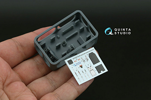 3D Декаль интерьера кабины Ка-50 (черные панели) (HobbyBoss/ARK) (с 3D-печатными деталями)