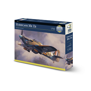 Сборная модель 1/48 Hawker Hurricane Mk.IIb (Arma Hobby)