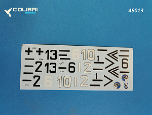 Декаль 1/48 Fw-190 A3 Jg 51 part I (Colibri Decals)