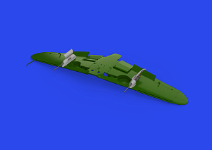 Дополнения из смолы 1/72 Messerschmitt Bf-109F/Bf-109G/Bf-109K gun pods (для модели Eduard)