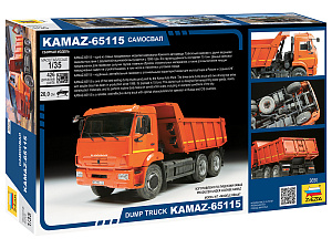 Сборная модель 1/35 Самосвал KAMAZ-65115  (Zvezda)