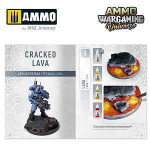 Набор для создания эффектов AMMO WARGAMING UNIVERSE 04 - Volcanic Soils (Ammo Mig)