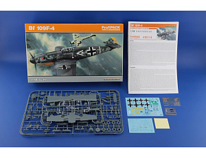 Сборная модель 1/48 Messerschmitt Bf-109F-4 ProfiPACK edition (Eduard kits)