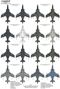 Декаль 1/48 Blackburn Buccaneer S.2 Collection Pt1  (Xtradecal)