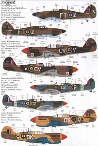 Декаль 1/48 Fighters over North Africa and the Mediterranean Pt.2 (6) (Xtradecal)