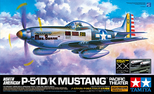 Сборная модель 1/32 North American P-51D/K Mustang (Tamiya)