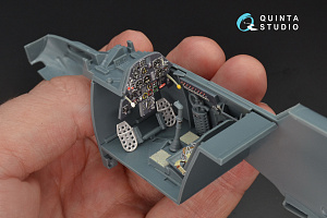 3D Декаль интерьера кабины Bf 109E-4 (для модели Eduard)