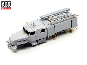 Конверсионный набор 1/72 Набор аэродромного пожарного автомобиля АА-8,0-55/60(4320) (ASK)