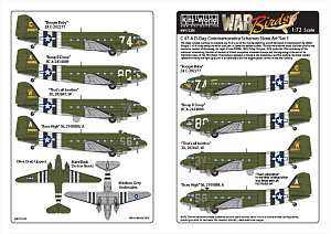 Декаль 1/72 Douglas Dakota C-47 Boogie Baby (Kits-World)