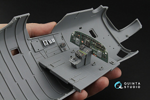 3D Декаль интерьера кабины B-24D/B-24J Liberator: отсек пилотов (Hobby Boss)