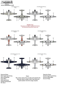 Декаль 1/72 de Havilland Dove & Devon Collection (6) (Xtradecal)