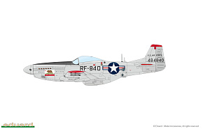 Сборная модель 1/48 North-American F-51D and RF-51D Mustang KOREA DUAL COMBO (Eduard kits)