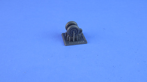 Дополнения из смолы 1/48 Колёса Як-1 позднее под нагрузкой (KepModels)