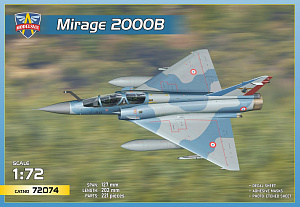 Сборная модель 1/72 Dassault-Mirage 2000B (Modelsvit)