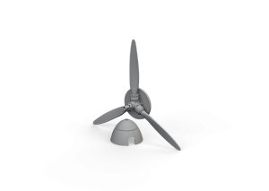 Дополнения из смолы 1/72 Воздушный винт Messerschmitt Bf-109F (ранний) (для модели Eduard) 
