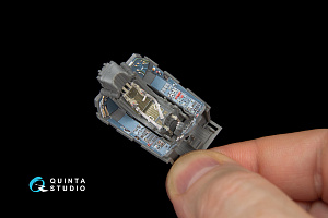 3D Декаль интерьера кабины Су-27УБ (для модели GWH)