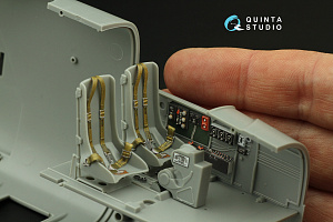 3D Декаль интерьера кабины B-25J Mitchell Gun nose (HK models)