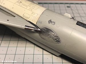 Дополнения 1/48 Экстерьер для модели Су-17/Су-22 производства Kitty Hawk (A.M.U.R.Reaver)