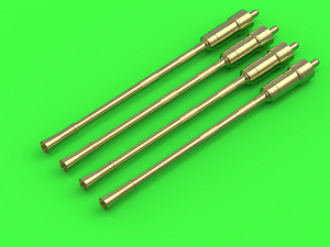 Дополнения из латуни 1/72 German 2cm L/65 Flak 38 and Flakvierling 38 gun barrels (4pcs)