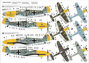 Сборная модель 1/32 Messerschmitt Bf-109F-2 Western Front (Hobby 2000)