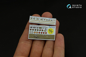 3D Декаль интерьера кабины GMC CCKW 353 (open cab) (Tamiya)