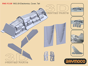 Дополнения из смолы 1/48 Коллекция из 4 наборов для МиГ-29 (Raymoco)
