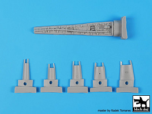 Дополнения из смолы 1/72 McDonnell-Douglas F/A-18 Hornet spine (для модели Academy)