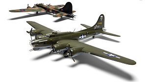 Сборная модель 1/72 Boeing B-17G Fortress Mk.III (Airfix)