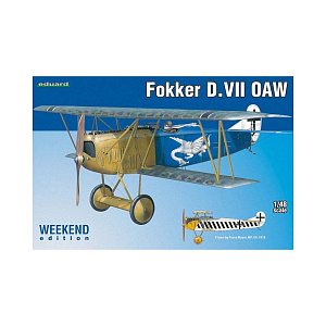 Сборная модель 1/48 Fokker D.VII OAW (Weekend Edition) (Eduard kits)