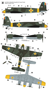 Сборная модель 1/48 Henschel Hs-129B-2 Eastern Front (Hobby 2000)
