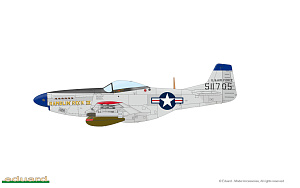 Сборная модель 1/48 North-American F-51D and RF-51D Mustang KOREA DUAL COMBO (Eduard kits)