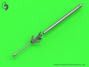 Дополнения из латуни 1/35 Mi-24 (Hind-D/E) - JakB-12.7 machine gun barrel and DUAS probe