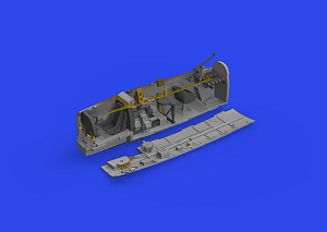 Дополнения из смолы 1/72 Кабина пилота Messerschmitt Bf-110E (для модели Eduard kits)