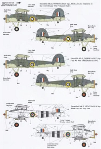 Декаль 1/32 Fairey Swordfish Mk.II (5) (Xtradecal)