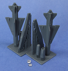 Дополнения из смолы 1/32 Ракета R530 2 шт. комплект (KepModels)