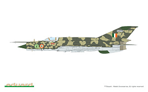 Сборная модель 1/72 МиГ-21бис (DUAL COMBO) (Limited edition kit) (Eduard kits)