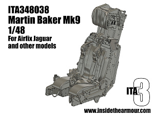 Дополнения из смолы 1/48 Кресло Martin Baker Mk9 для Sepecat Jaguar GR.1/G (для модели Airfix)
