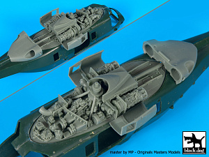 Дополнения из смолы 1/72 Двигатель NH Industries NH-90 Navy (для модели Revell)