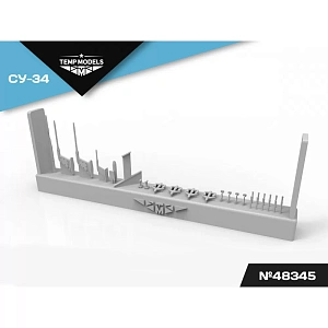 Дополнения из смолы 1/48 Набор датчиков СУ-34 (Temp Models)